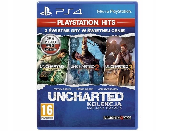 GRA Uncharted: Kolekcja Nathana Drakea PL | NOWA | PS4 PS5 | POLSKI PL