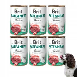 brit-pate-meat-venison-mokra-karma-dla-psa-z-dziczyzna-dziczyzna-6x400g