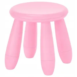 ikea-mammut-rozowy-stolek-dzieciecy-taboret