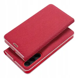 kabura-luna-book-carbon-do-samsung-s22-czerwony