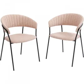 krzeslo-kare-design-tkanina-odcienie-rozu-2-szt