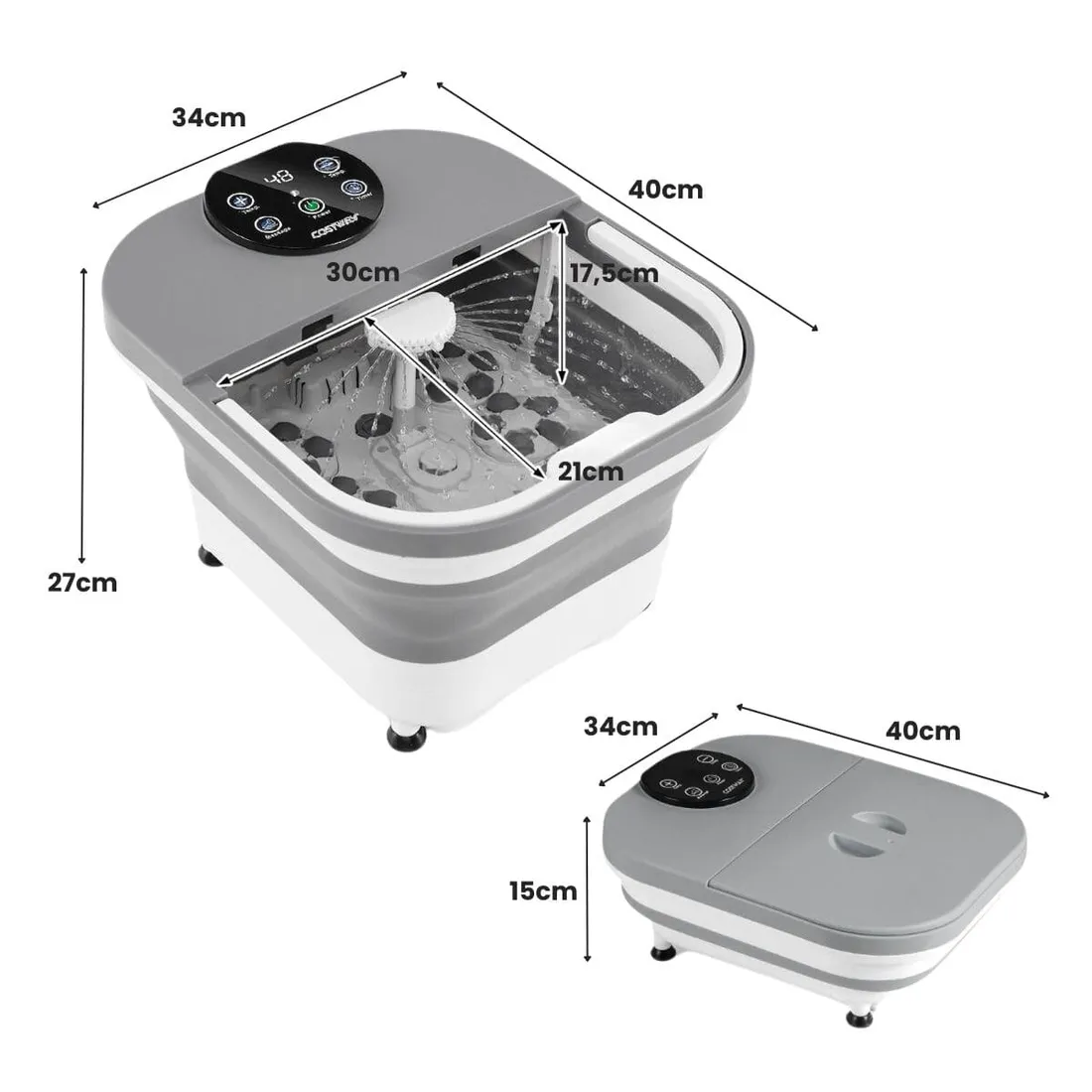 hydromasazer-do-stop-500w-masazer-wodny-do-stop-stan-nowy