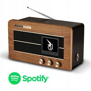 Wielofunkcyjne radio internetowe Grundig Heinzelmann DAB+ WiFi BTN (P)