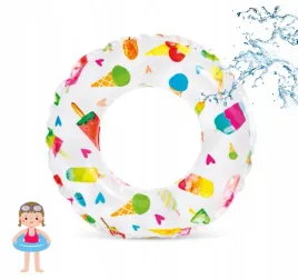 przezroczyste-kolorowe-dmuchane-kolo-do-plywania-intex-dla-dzieci-w-lody