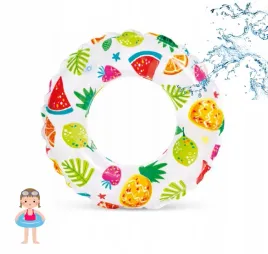 przezroczyste-kolorowe-dmuchane-kolo-do-plywania-intex-dla-dzieci-w-owoce