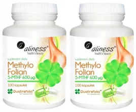 aliness-kwas-foliowy-600-g-ciaza-folian-2x100kaps-tworzenie-krwi-zmeczenie