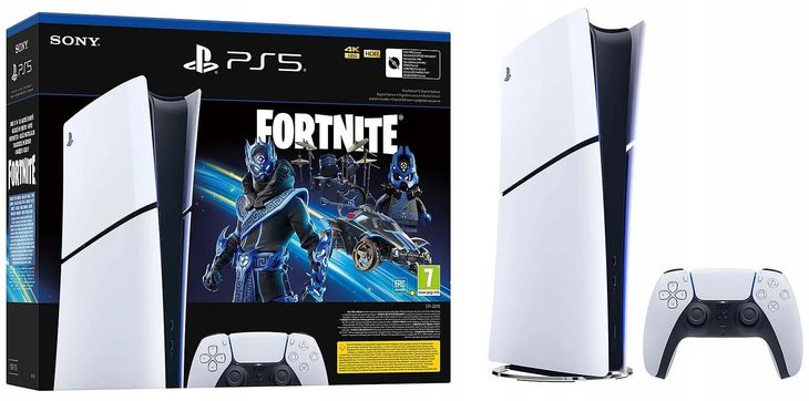 Sony PlayStation 5 Digital Edition D Chassis Fortnite Cobalt