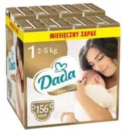 dada-pieluchy-jednorazowe-extra-care-1-newborn-2-5-kg-156-szt-new