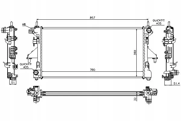 chlodnica-nissens-63555a-stan-nowy-producent-czesci-nissens