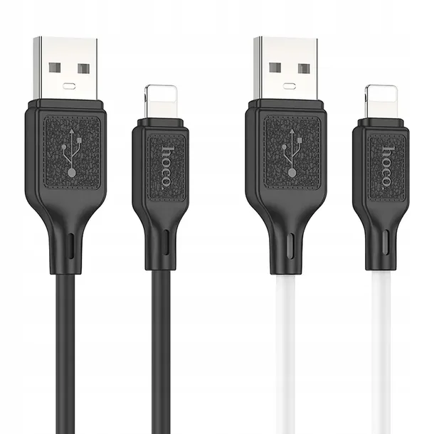 hoco-kabel-usb-a-apple-lightning-24a-x90-1m-bialy-kolor-bialy