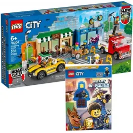 zestaw-2-produktow-lego-60306-city-ulica-handlowa-ksiazka-lego-city