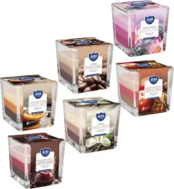 zestaw-swieca-zapachowa-w-szkle-trojkolorowa-bispol-aura-32h-mix-2-6szt