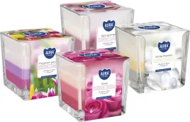 zestaw-swieca-zapachowa-w-szkle-trojkolorowa-bispol-aura-32h-mix-2-4szt