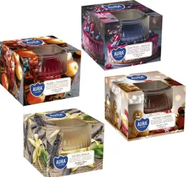 zestaw-swieca-zapachowa-w-szkle-bispol-aura-18h-mix-1-4szt