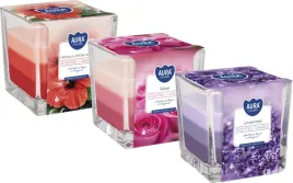 zestaw-swieca-zapachowa-w-szkle-trojkolorowa-bispol-aura-32h-mix-5-3szt