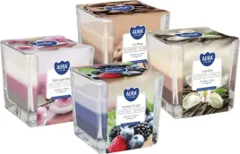 zestaw-swieca-zapachowa-w-szkle-trojkolorowa-bispol-aura-32h-mix-7-4szt