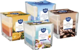 zestaw-swieca-zapachowa-w-szkle-trojkolorowa-bispol-aura-32h-mix-9-4szt