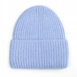 czapka-beanie-damska-welniana-welna-zimowa-na-zime-60percent-angora-niebieska