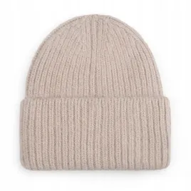 czapka-beanie-damska-welniana-welna-zimowa-na-zime-60percent-angora-bezowa