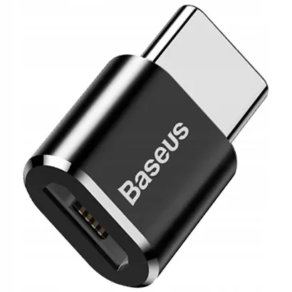 baseus-maly-mini-adapter-micro-usb-do-usb-c-czarny-stan-nowy-model-micro-usb-type-c-otg-adapter