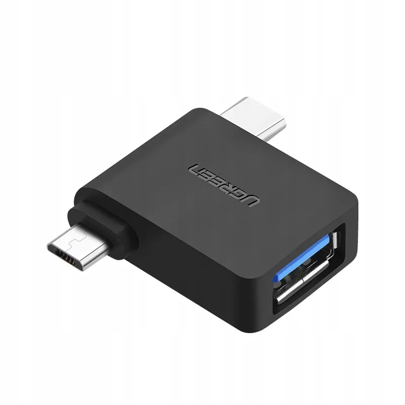 ugreen-adapter-otg-usb-a-3-0-do-typ-c-micro-usb-stan-nowy