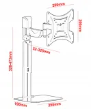 uchwyt-na-telewizor-red-eagle-flexi-duo-combo-standard-vesa-75-x-75