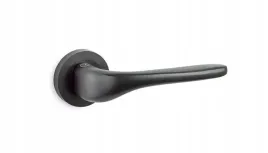 klamka-czarna-domo-okragla-obla-komplet-luxury