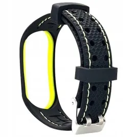 beline-pasek-mi-band-7-sport-czarno-limonkowy-black-lime
