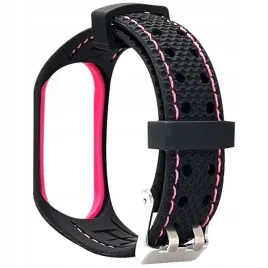 beline-pasek-mi-band-3-4-sport-czarno-rozowy-black-pink