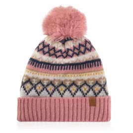 czapka-damska-we-wzory-winter-wielokolorowy