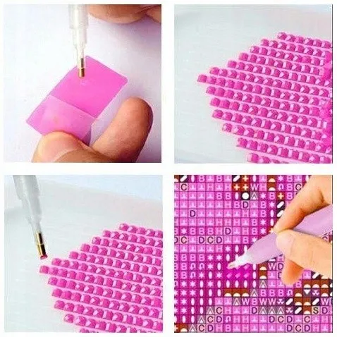 diamentowa-mozaika-czerwony-samochod