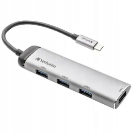verbatim-adapter-hub-usb-c-4xusb-a-3-2-aluminiowy-aluminum-49147
