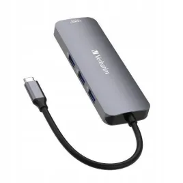 verbatim-adapter-hub-usb-c-2xhdmi-3xusb-a-sd-microsd-usb-c-aluminiowy-al