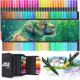 duzy-zestaw-markery-akwarelowe-wodne-dwustronne-60-kolorow-cienkopisy-etui