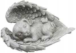 figurka-psa-pieska-posag-aniol-piesek-w-skrzydlach-aniola