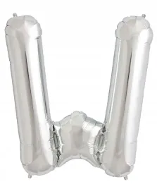 srebrny-balon-ksztalt-litery-40cm-srebrna-litera-w