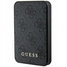 guess-powerbank-15w-gupb5lp4gegk-5000mah-czarny-black-4g-leather-metal-logo