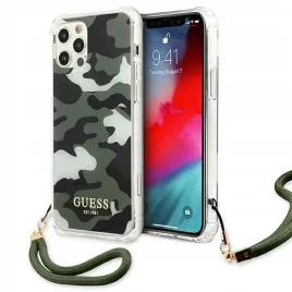 guess-guhcp12lksarka-iphone-12-pro-max-67-zielony-khaki-hardcase-cam