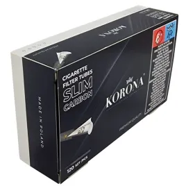 gilza-papierosowa-korona-slim-carbon-120-szt