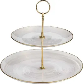 szklana-patera-na-ciasto-dwupoziomowa-ares-21cm-i-28-cm