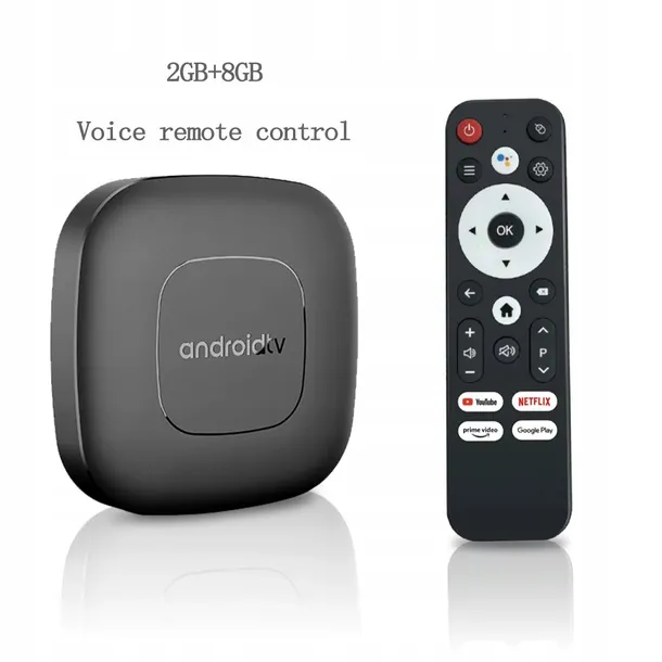Smart TV Box Android 14 8K HD 2GB /16GB odtw. multimedialny WIFI