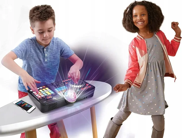 VTECH KONSOLA MIKSER DJ KIDI MIX DO MIKSOWANIA MUZYKA KULA