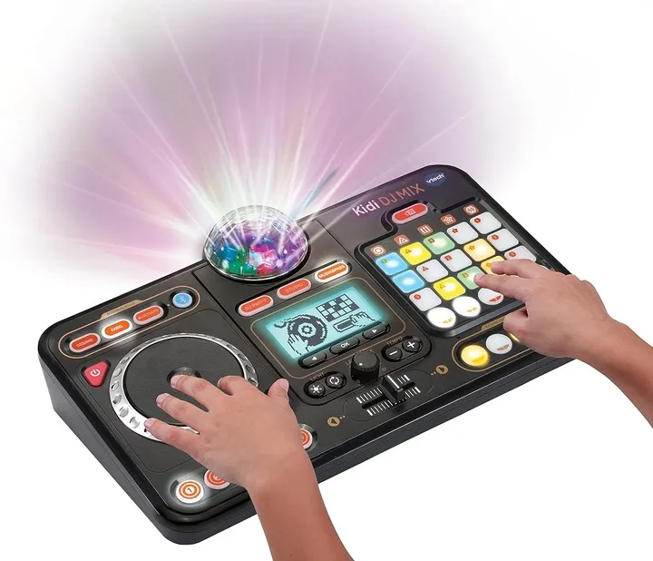 VTECH KONSOLA MIKSER DJ KIDI MIX DO MIKSOWANIA MUZYKA KULA