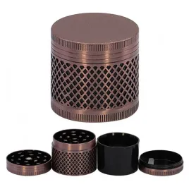 mlynek-siatka-4-czesciowy-z-wkladka-na-zmielony-tyton-miedziany