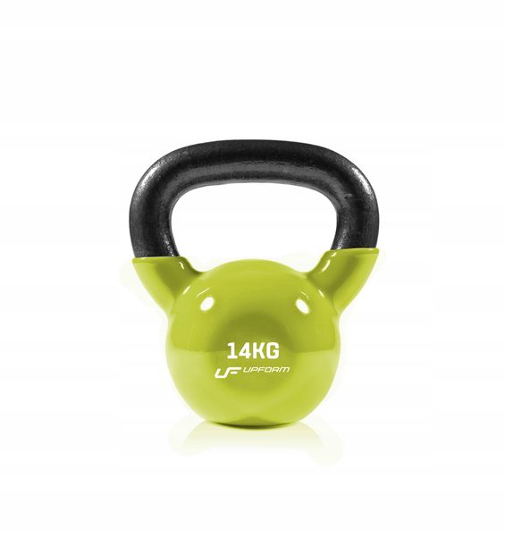 Zdjęcia - Sztanga i hantle ﻿Hantla winylowa żeliwna Kettlebell 14 kg - UpForm