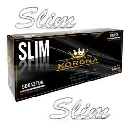 gilza-korona-slim-cienka-500-szt-do-papierosow