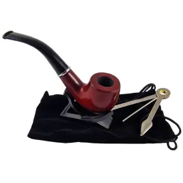 fajka-drewniana-do-tytoniu-stojak-ubijak