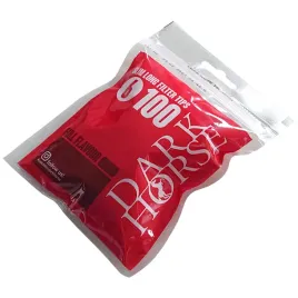 filtry-dark-horse-slim-long-100-szt-dlugie-papierosowe