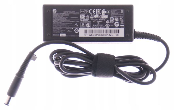 ﻿Zasilacz HP 65W do HP, Compaq 19.5V 3.33A OKRĄGŁY WTYK ORYGINALNY PPP009C