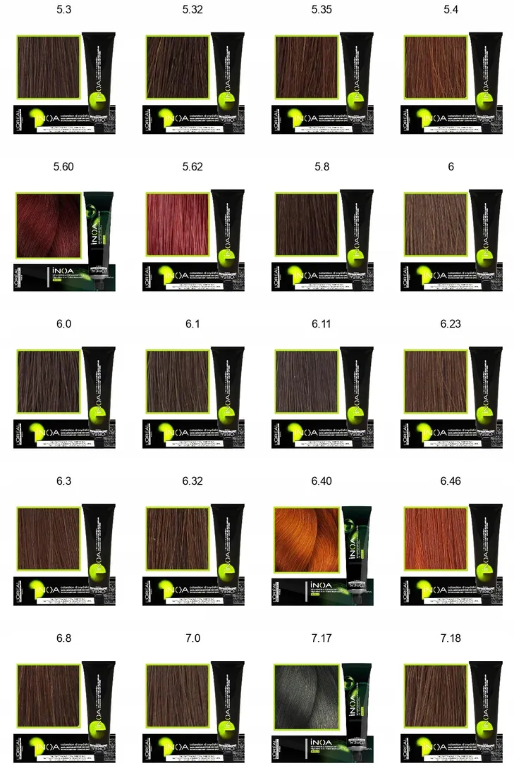 farba-do-wlosow-bez-amoniaku-loreal-inoa-paleta